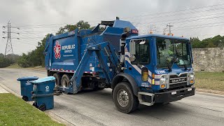 Republic Services: Mack MRU Heil DuraPack Python Garbage Truck
