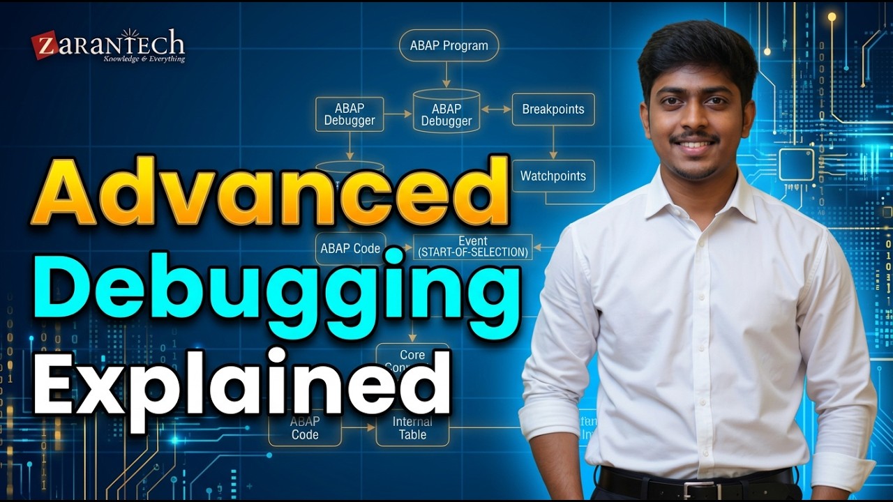 Advanced Debugging Techniques in SAP ABAP | ZaranTech