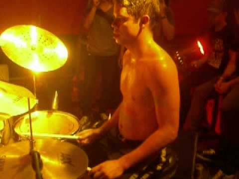 Lech  drummer As Blood Run Black live in bangkok part2