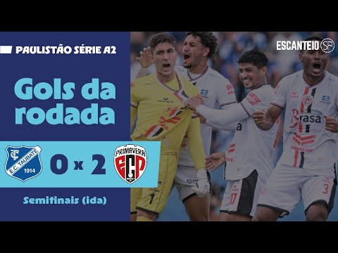 FANTASMA A UM PASSO DO ACESSO | Taubaté 0 x 2 Primavera | Gols do Paulistão Série A2 2025
