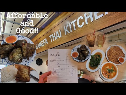 Nangfa Thai Kitchen (anteriormente Nahm Thai Kitchen) Comida tailandesa barata e boa em Bedok Heartland!!
