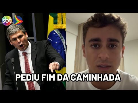 Nikolas reage após líder do PT pedir que PRF encerre caminhada