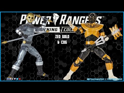MORPHENOMINAL! Power Rangers: Lightning Collection Zeo Cog & Gold Ranger | HNE Toys