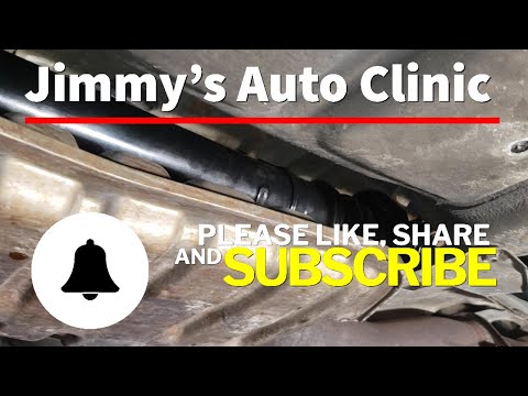 Subaru Outback Center Driveshaft Replacement