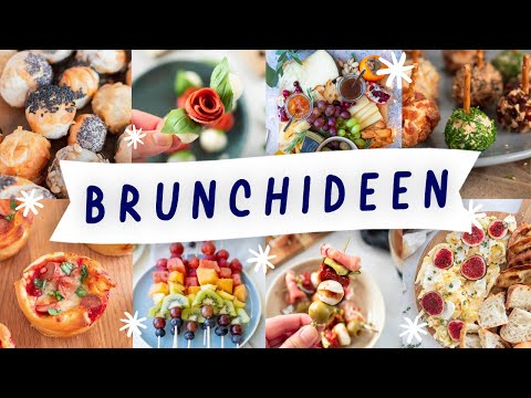 Brunch Ideen zum Vorbereiten (Fingerfood) | Kalte Platten, Rezepte einfach und schnell | TRYTRYTRY