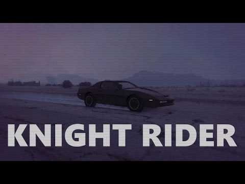 Knight Rider Intro w/Michael Knight Ped (80's Style)