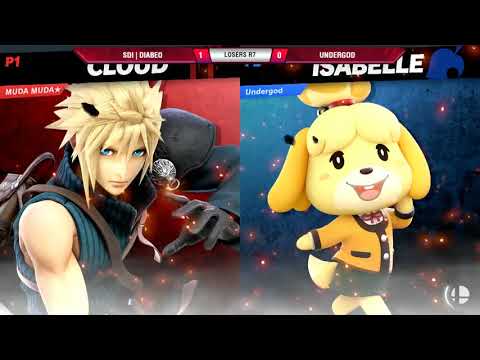 VS Weekly 4/25/19 - Losers Eighths - SDi | Diabeo (Cloud) vs Undergod (Yoshi) - SSBU