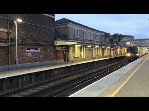 Class 444 passes Feltham, Guildford - London Waterloo