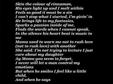 Christina Aguilera-Infatuation WITH LYRICS!!