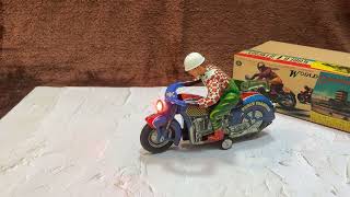 Download lagu Masudaya World Champion Motorcycle Vintage Tin Toy mp3