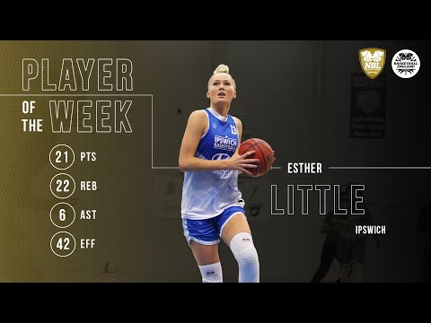 WNBL Player of the Week - Esther Little