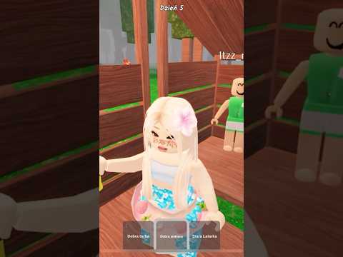 1 dzień czekania aż przejdę 99 nocy w lesie 💗 || dziś dotrwałam do ✨18✨ dnia ⭐️ #shorts #roblox