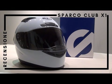 Best entry level kart's helmet - Unboxing and Review Sparco Club X1