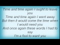 Lisa Ekdahl - I'm A Fool To Want You Lyrics