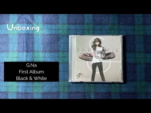 [UNBOXING] G.Na First Album - Black & White