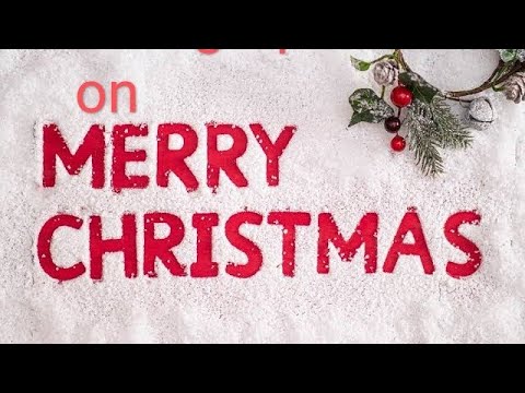 Paragraph/Lines/Essay  on "Christmas" in easy and simple words. Let's Learn English and Paragraphs. Video