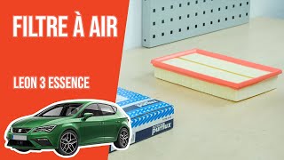 Youtube thumbnail of video "Changer le Filtre à air Leon 3 1.5 TSI 💨"