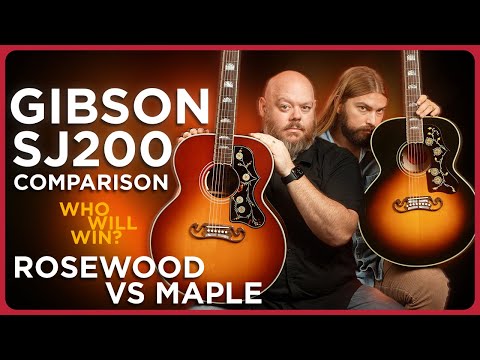 The King of the Flat Tops Has Competition | SJ-200 Maple vs. Rosewood