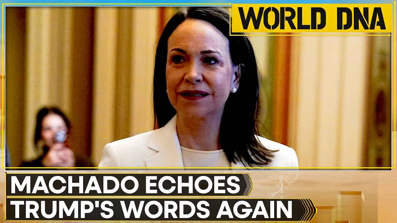 Machado Mirrors Trump: Venezuela Polls 'Soon' Under Transition | WION World DNA