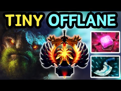 🔥 TINY OFFLANE GAMEPLAY | INSANE COMBO WOMBO 🔥 DOTA 2 OFFLANE