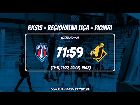 Pioniri: Ratnici - OKK Junior 3: 71:59 - 2024/25