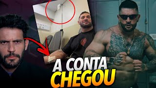 Os rins dele estão parando por causa dos anabolizantes