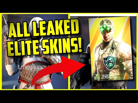 ALL *THREE* ELITE SKINS + ANIMATION LEAKED | Rainbow Six Siege | Y7S4 | Flores, Iana, and Zero