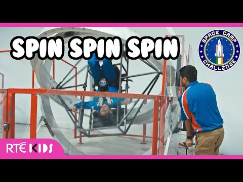 🧑‍🚀⚛️ Spinning Out Of CONTROL! 😵‍💫⚛️ | Space Camp Challenge 🌙  | RTÉ Kids
