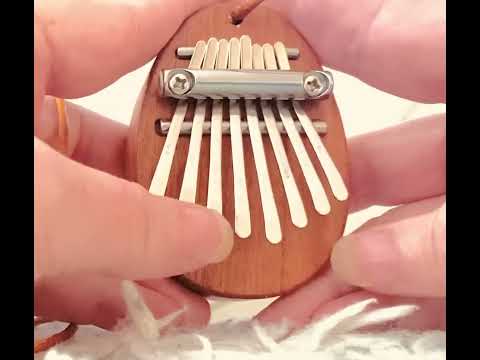 Eight note miniature Kalimba