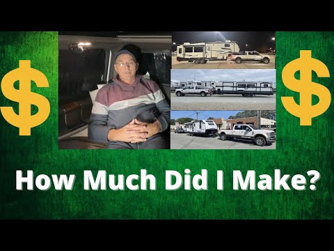 RV Transport Pay - How Much Did I Make on 3 Short Loads?  Is it Profitable?