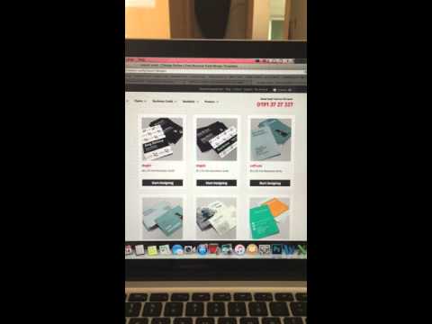 Instant Print Business Card Options