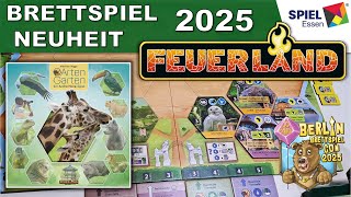 Artengarten Arche Nova Nachfolger Brettspiel Neuheit zur Spiel 2025 von Feuerland auf Berlincon25