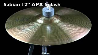 Video thumbnail for Sabian 12'' APX Splash by The Drum Shop - Portland, Maine