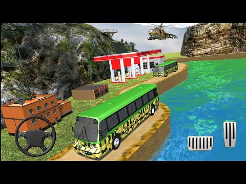 Real Army Coach Bus Master Driving Android Gameplay