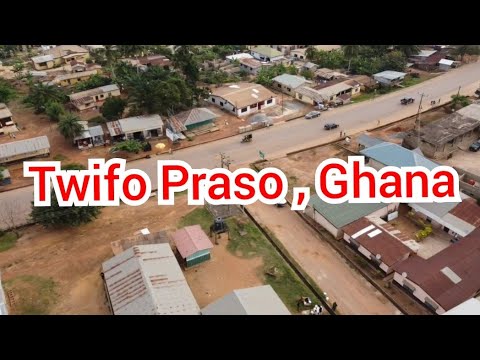 A Tour Of Twifo Praso In Ghana,  Africa | Picabolo Tv Gh