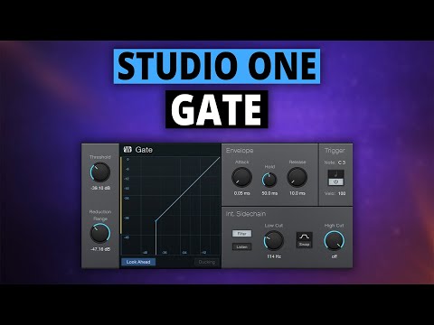 How to Use the Gate in Studio One
