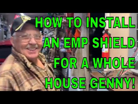 EMP Shield Install For Whole House Generator - Part 1 of 2