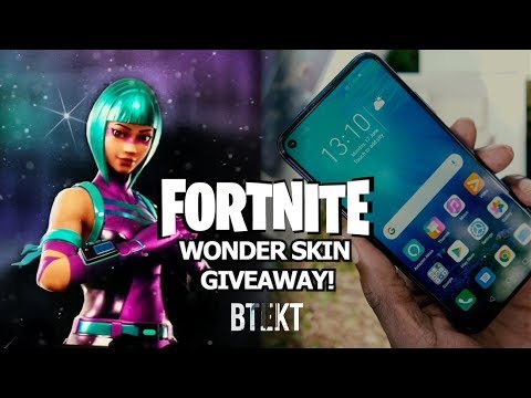 Honor 20 Fortnite Wonder Skin Giveaway Video