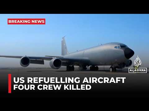 Four US troops confirmed killed in refuelling aircraft downed in Iraq