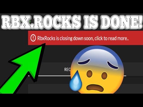 Rbx Rocks E Shutting Down I Rolimons Roblox Trading Billon - roblox going down for real gdfr by smurfblox youtube