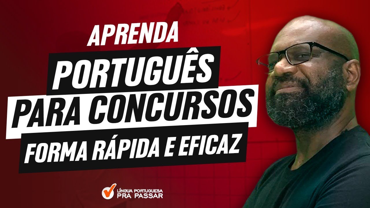 Aprenda Português para Concursos de forma rápida e eficaz.