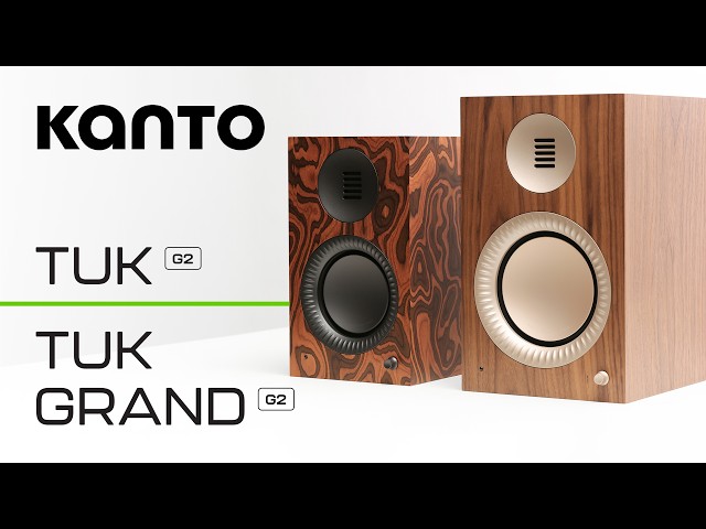 Kanto TUK G2 vs TUK Grand speaker comparison video