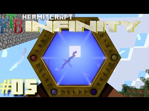 Minecraft Mods - FTB Infinity Ep. 05 - Tinkers & Magic !!! ( HermitCraft Modded Minecraft )