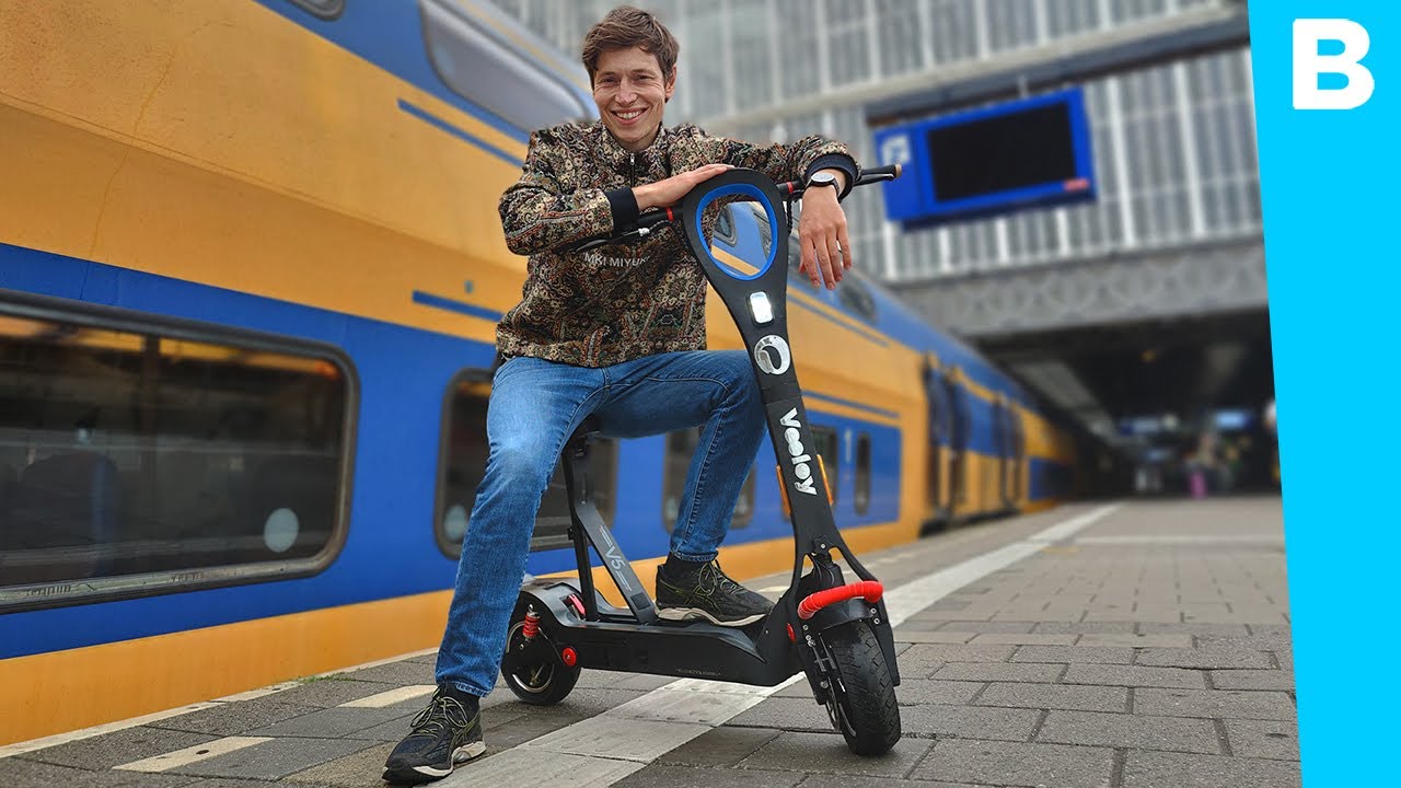 Met deze elektrische step mag je WEL de weg op