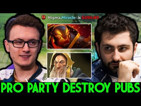 MIRACLE Ember Spirit ft GH Signature Hero Raid Boss Gameplay 7.25 Dota 2