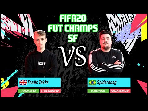 FNatic Tekkz Vs SpiderKong FIFA20 XBOX Semi Final