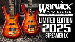 Video thumbnail for Warwick LIMITED EDITION 2025 ProSeries STREAMER LX | Demo w. Lars Lehmann by Framus & Warwick