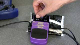 Video thumbnail for Behringer RSM guitar FX pedals review - FM600 Filter Machine by dancetech
