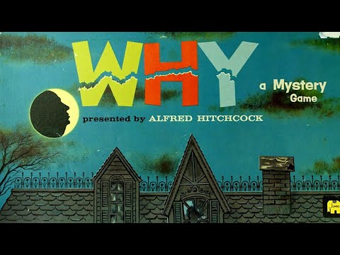  Alfred Hitchcock's Why Board Game Review (Parker Brothers 1958) + How To Play
