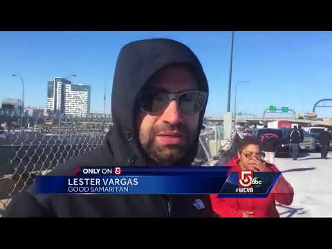 Mother, daughter rescued after crash on Zakim Bridge